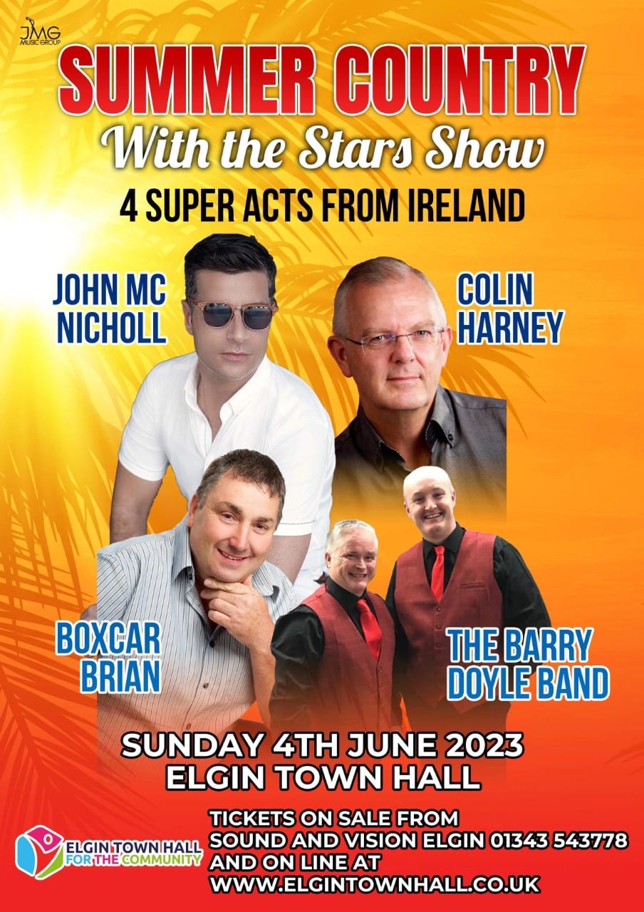 Summer Country with the Stars 2023 | Elgin Town Hall